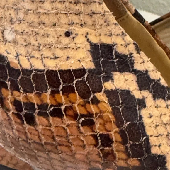 Coach Buffy Python/Snake Print High Heels Size 9.5 - Picture 13 of 16